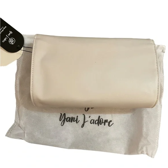 YANI L'ADORE BEIGE BLISS CROSSBODY PURSE - Picture 7 of 7